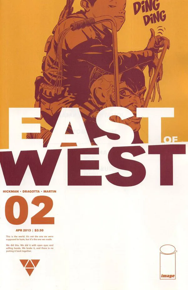 Cover of East of West #2