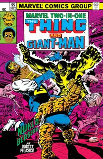 Cover of Marvel Two-in-One #55