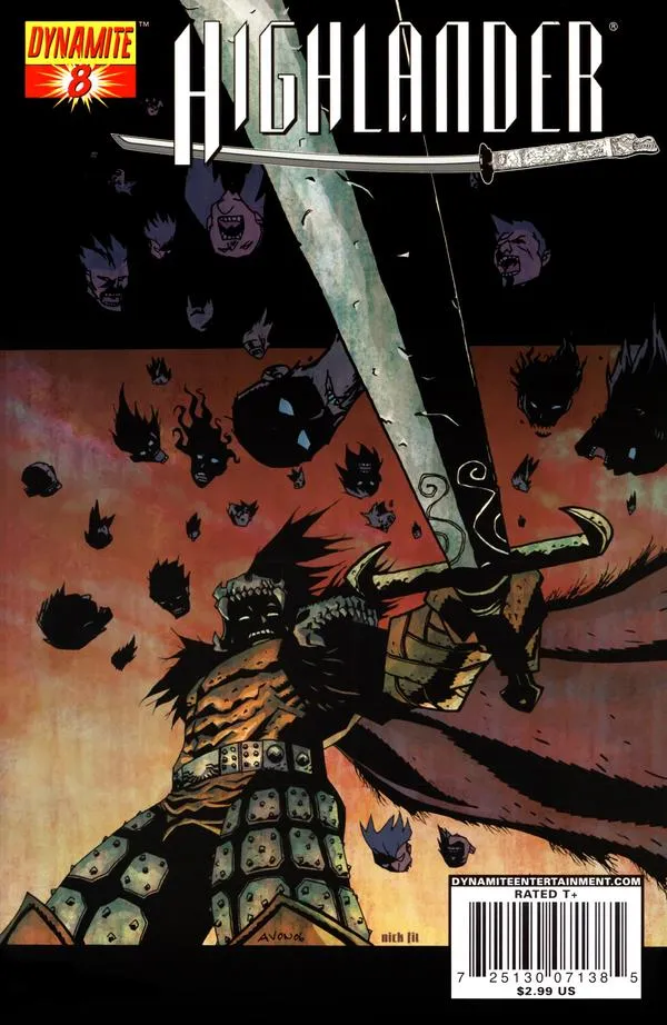 Cover of Highlander #8