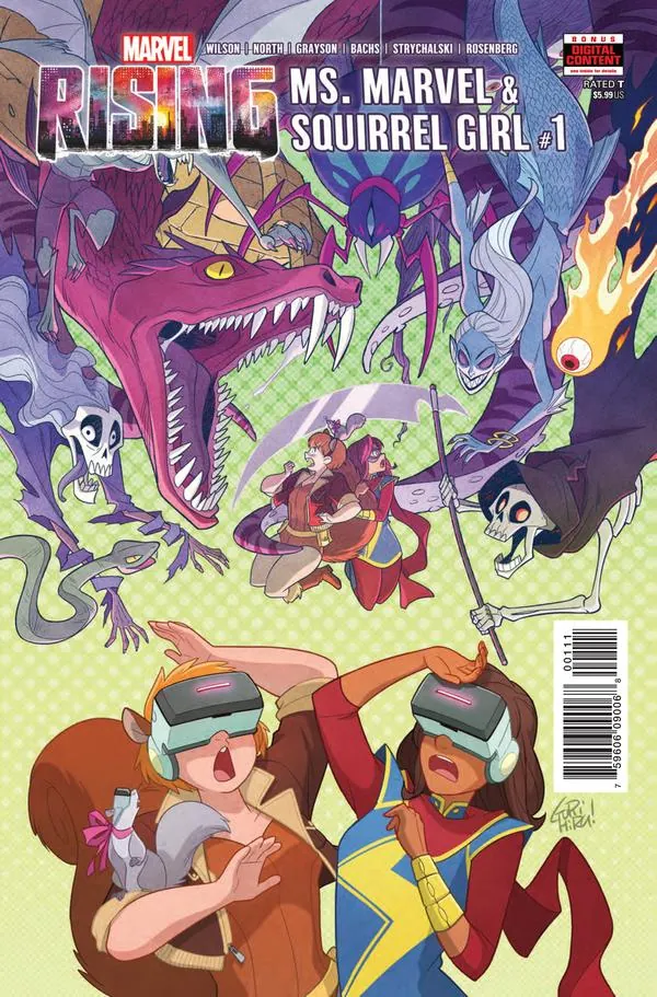 Cover of Marvel Rising: Ms. Marvel / Squirrel Girl #1