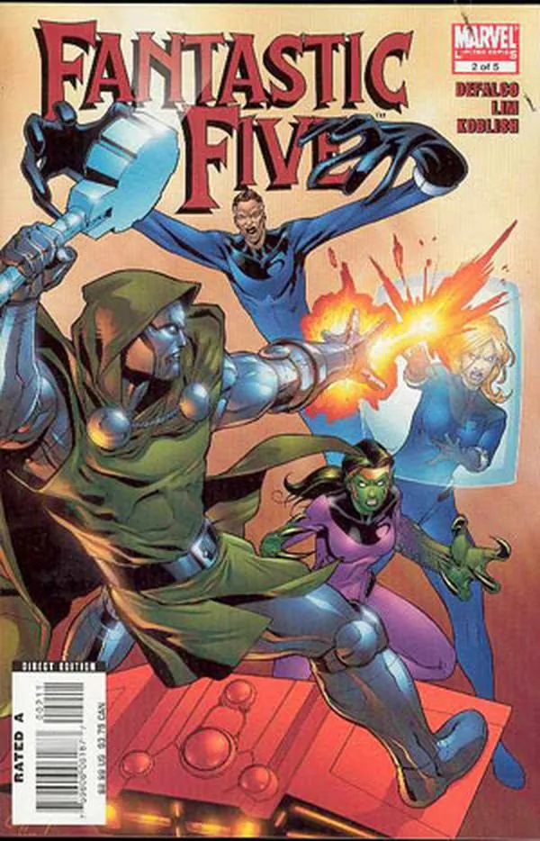 Cover of Fantastic Five #2