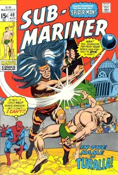 Cover of Sub-Mariner #40