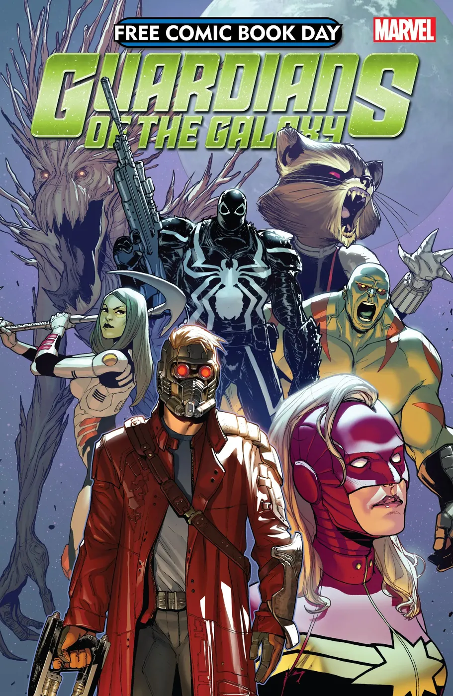 Cover of Free Comic Book Day 2014 (Guardians of the Galaxy) #1