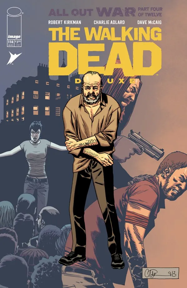 Cover of The Walking Dead Deluxe #118
