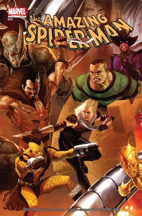 Cover of The Amazing Spider-Man #643