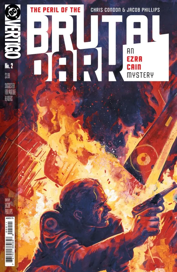 Cover of The Peril of the Brutal Dark: An Ezra Cain Mystery #1