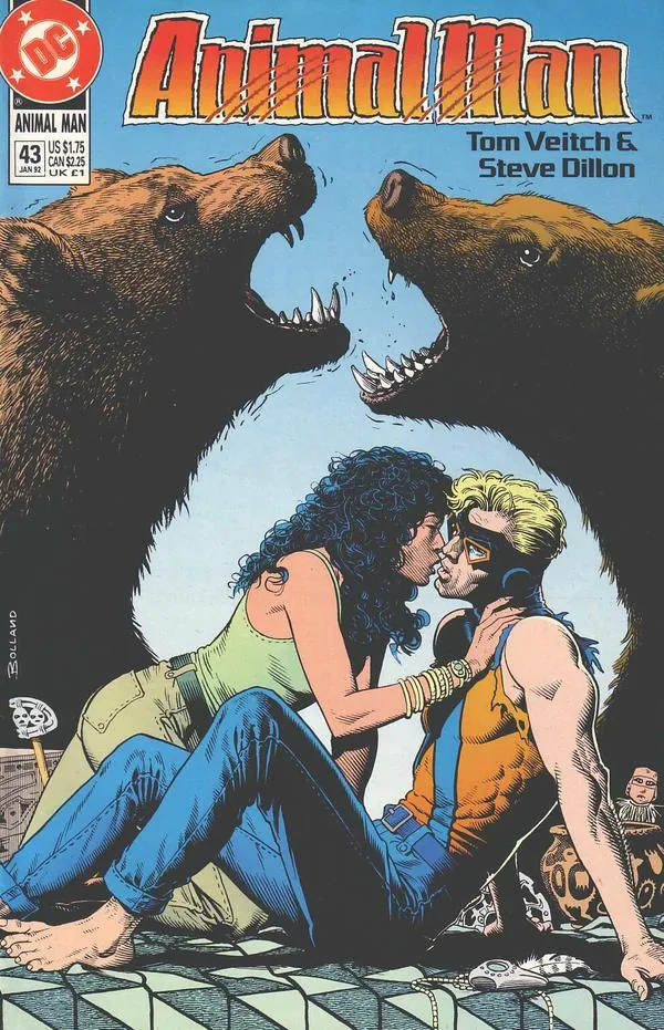 Cover of Animal Man #43