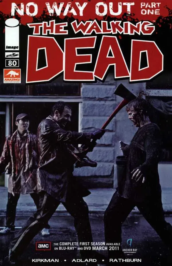 Cover of The Walking Dead #80