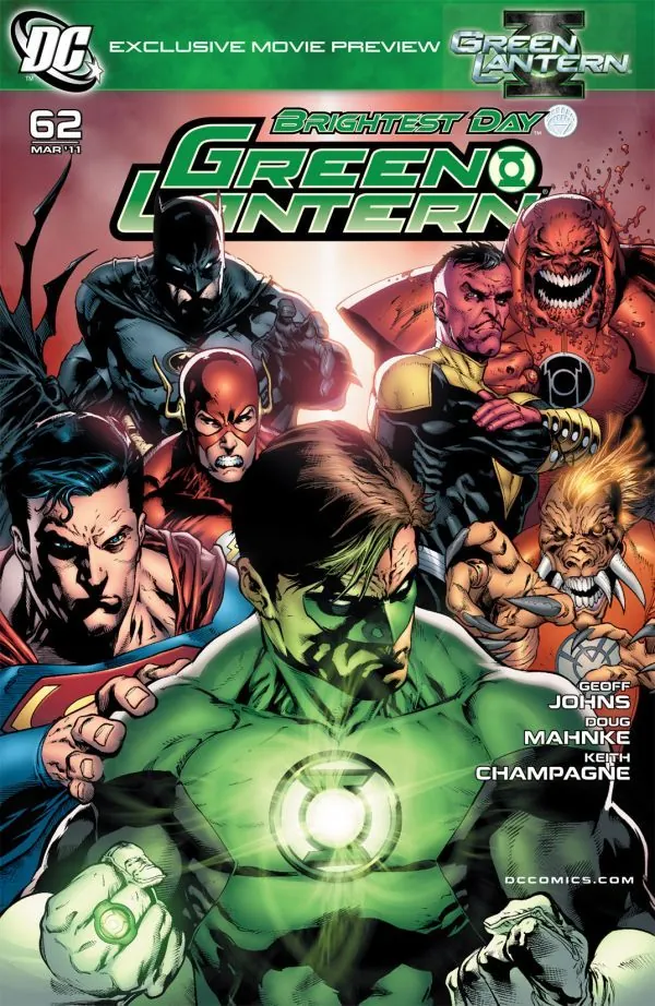 Cover of Green Lantern #62