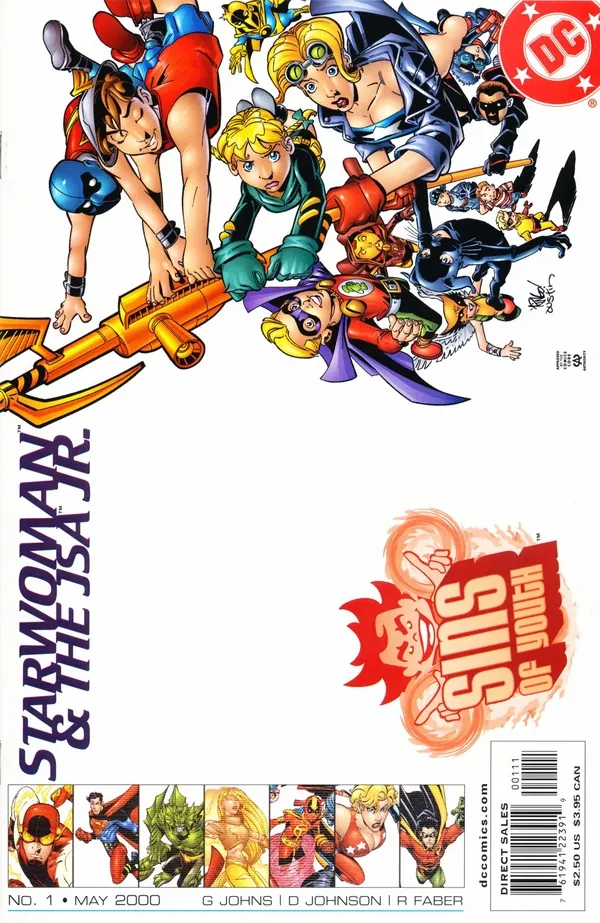 Cover of Sins of Youth: Starwoman and the JSA (Junior Society) #1