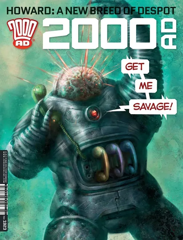 Cover of 2000 AD #1923