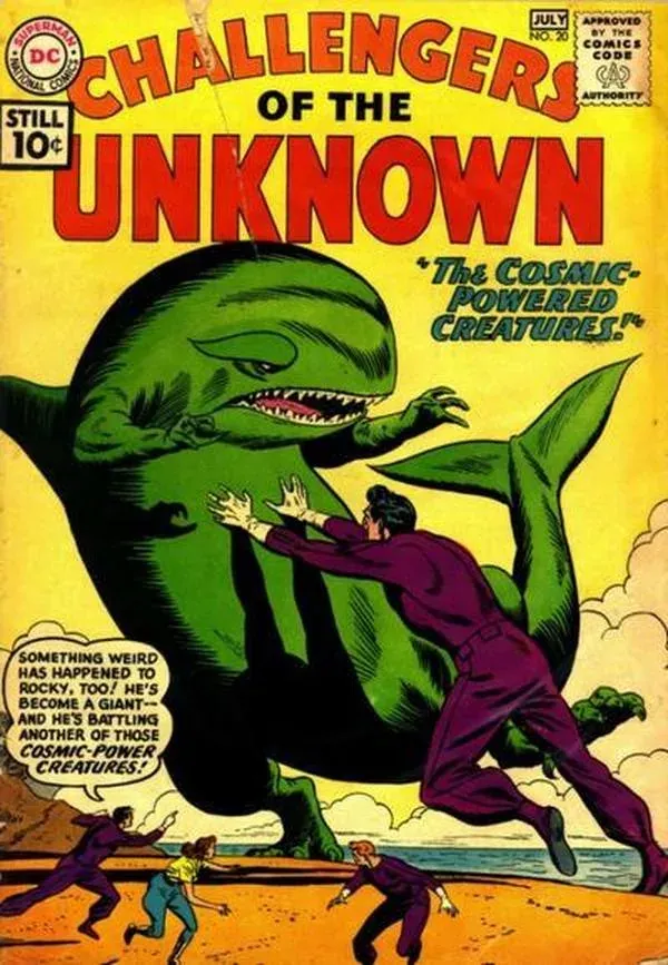 Cover of Challengers of the Unknown #20