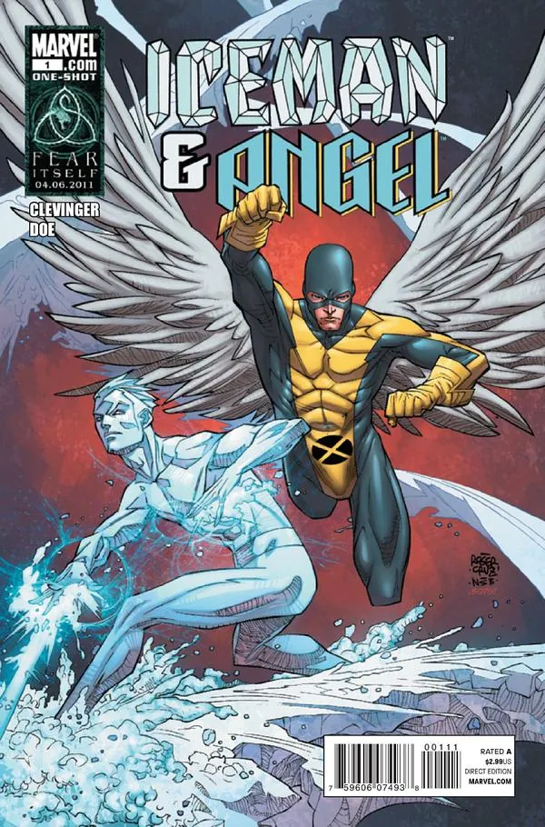 Cover of Iceman and Angel #1