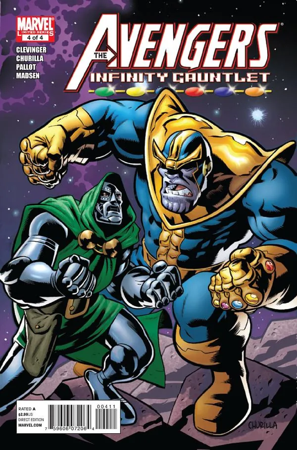 Cover of Avengers & the Infinity Gauntlet #4