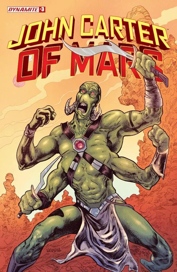 Cover of John Carter of Mars #3
