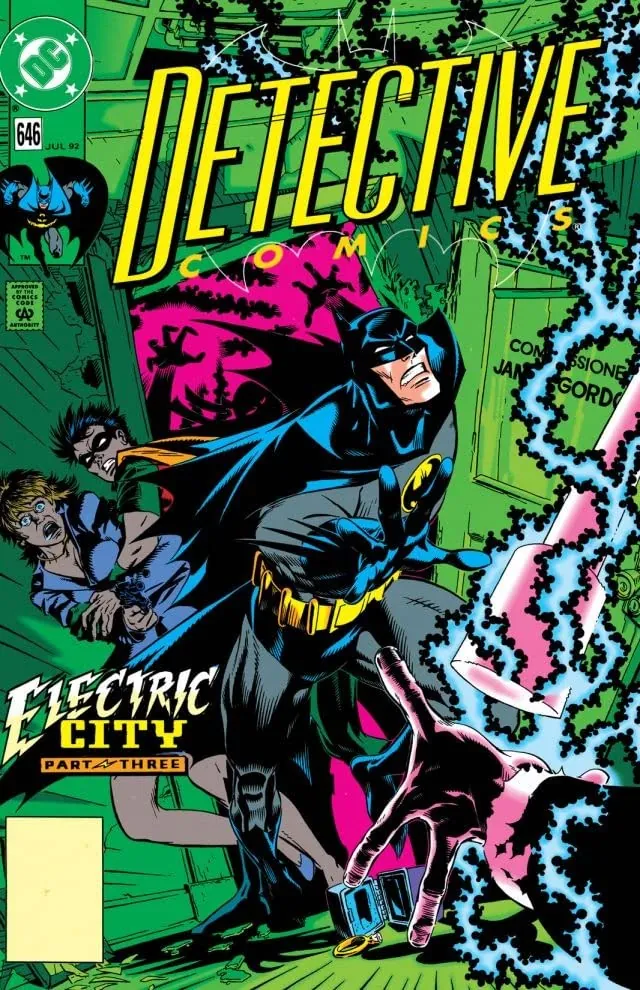 Cover of Detective Comics #646