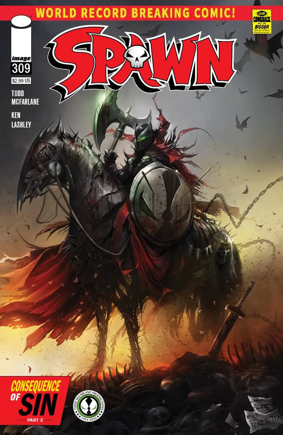 Cover of Spawn #309
