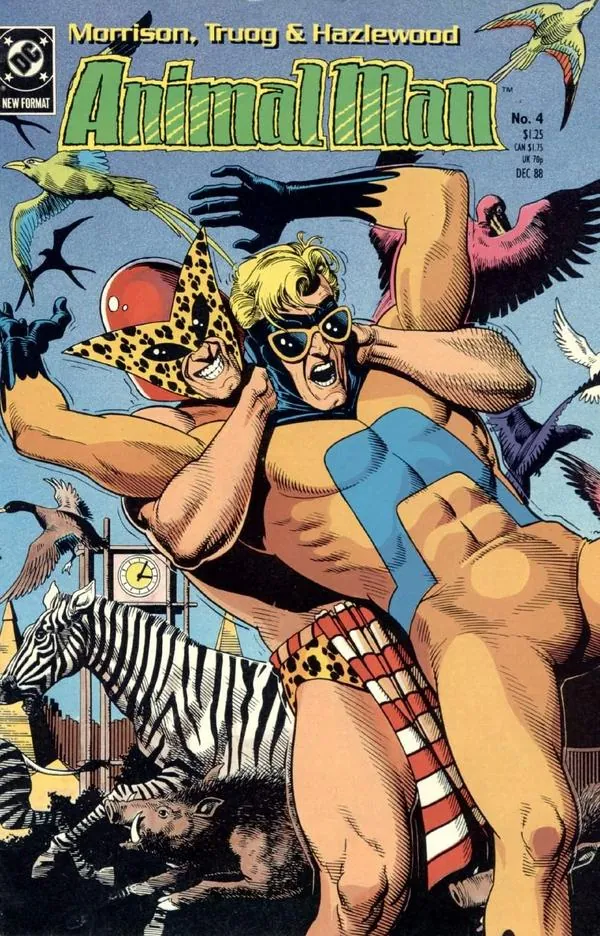 Cover of Animal Man #4