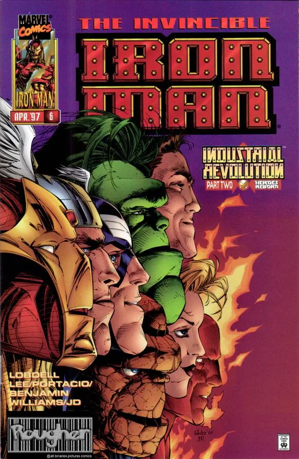 Cover of Iron Man #6