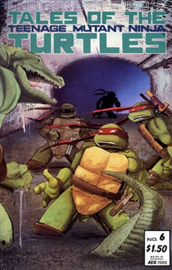 Cover of Tales of the Teenage Mutant Ninja Turtles #6