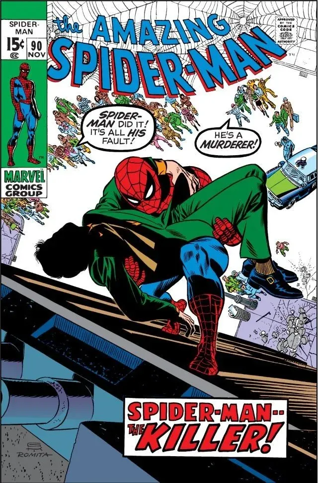 Cover of The Amazing Spider-Man #90