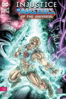 Cover of Injustice vs. Masters of the Universe #4