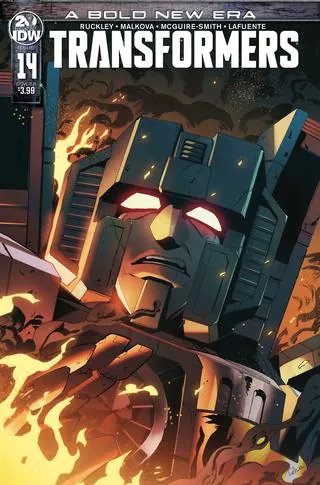 Cover of Transformers #14