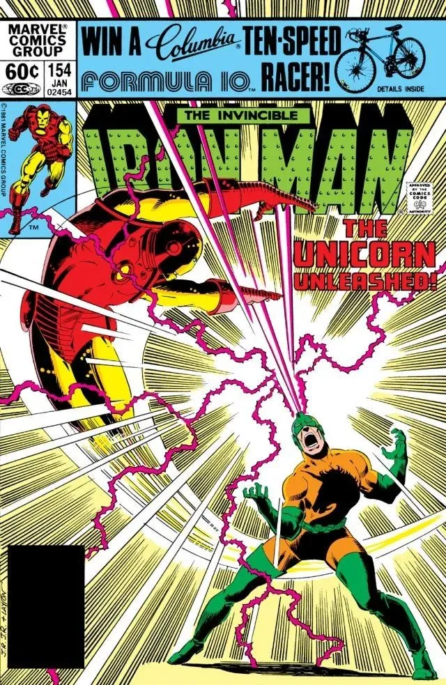 Cover of Iron Man #154