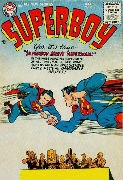 Cover of Superboy #47