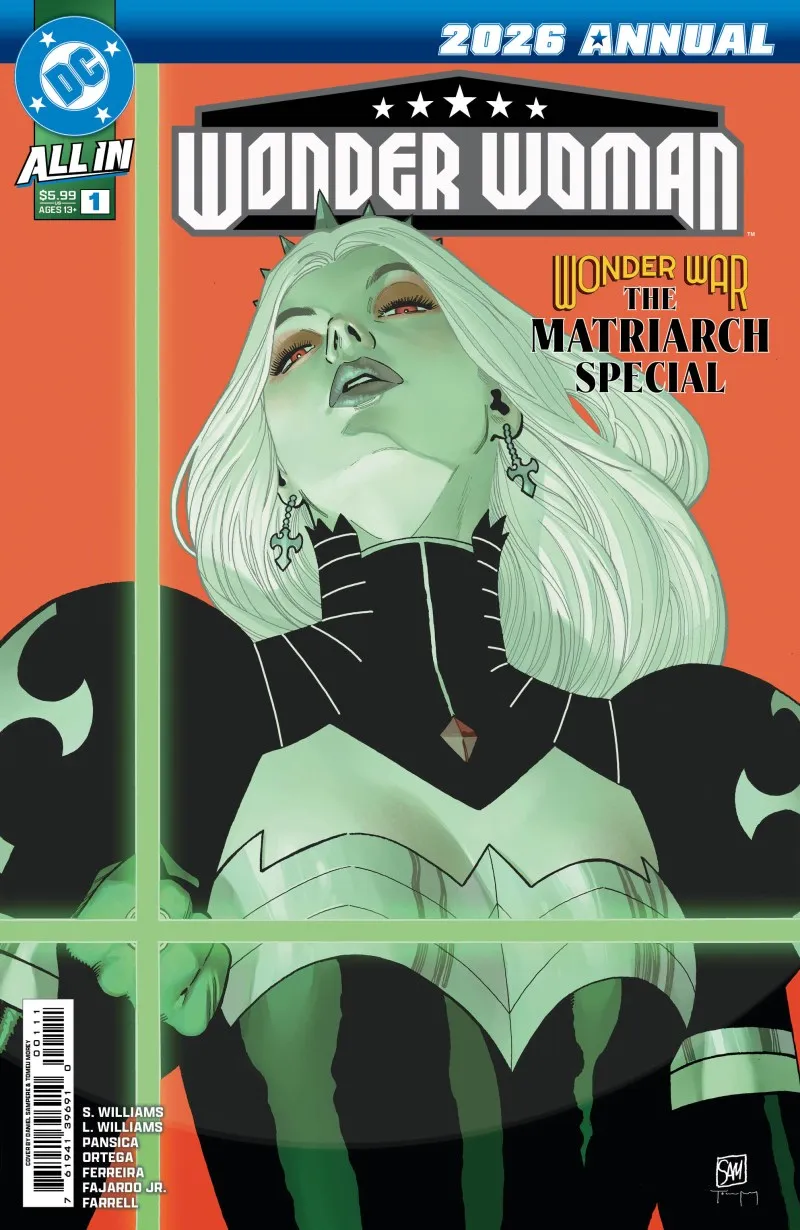 Cover of Wonder Woman 2026 Annual: Wonder War – The Matriarch Special #1