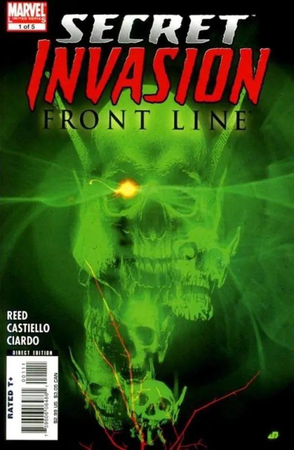 Cover of Secret Invasion: Front Line #1