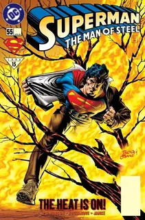 Cover of Superman: The Man of Steel #55