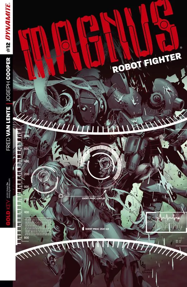 Cover of Magnus Robot Fighter #12