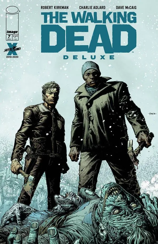 Cover of The Walking Dead Deluxe #7