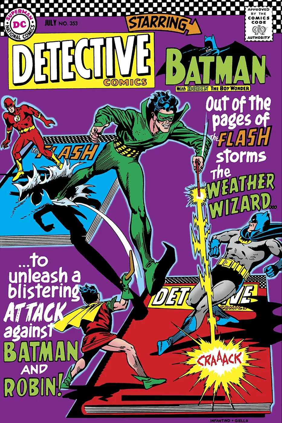 Cover of Detective Comics #353