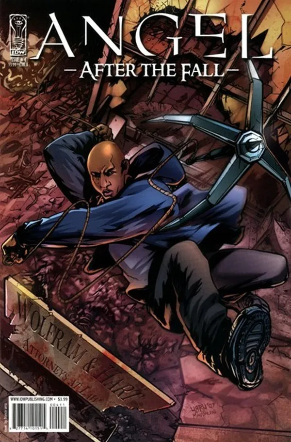 Cover of Angel: After the Fall #4