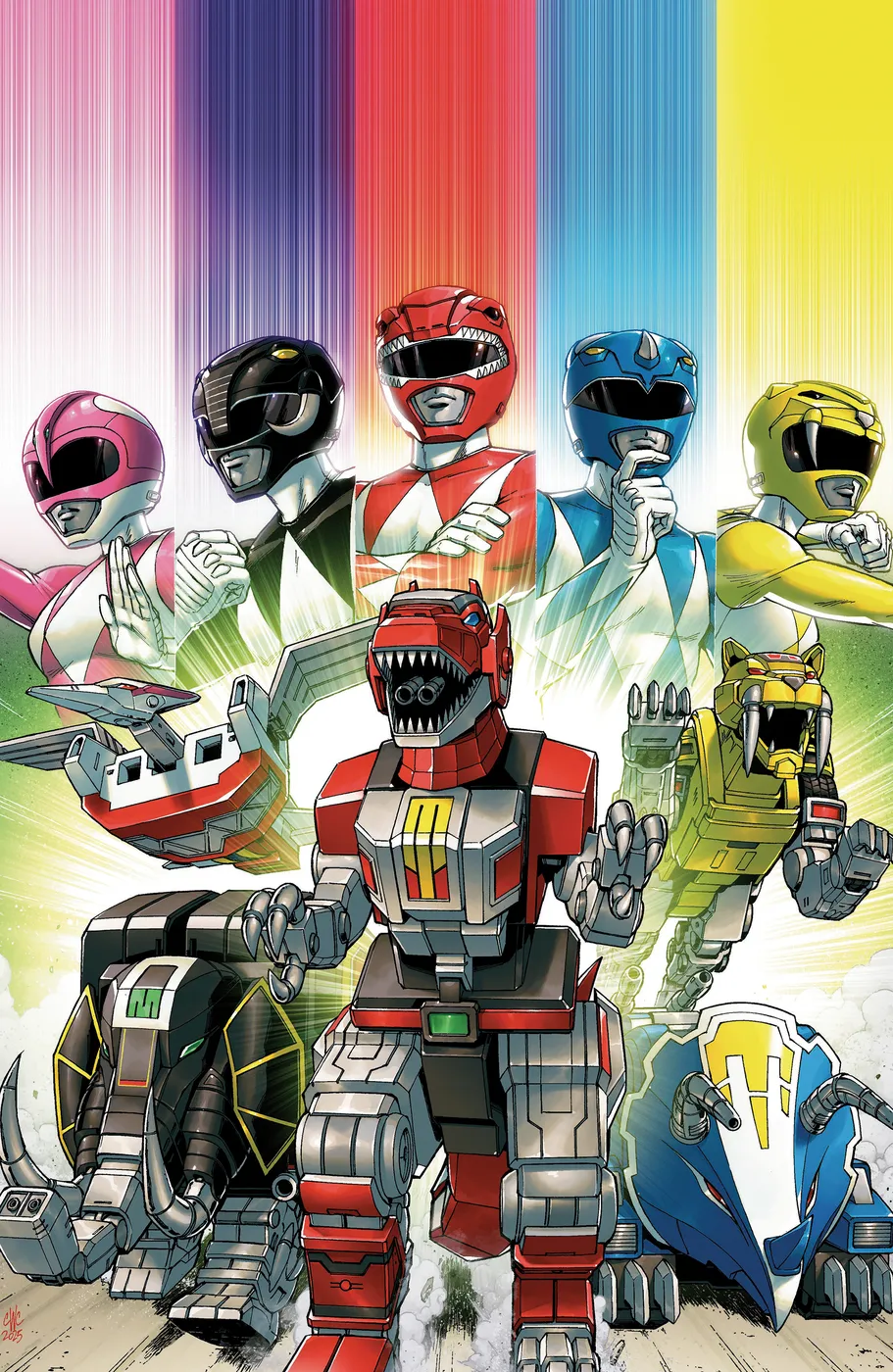 Cover of Mighty Morphin Power Rangers: Zord Quest #1
