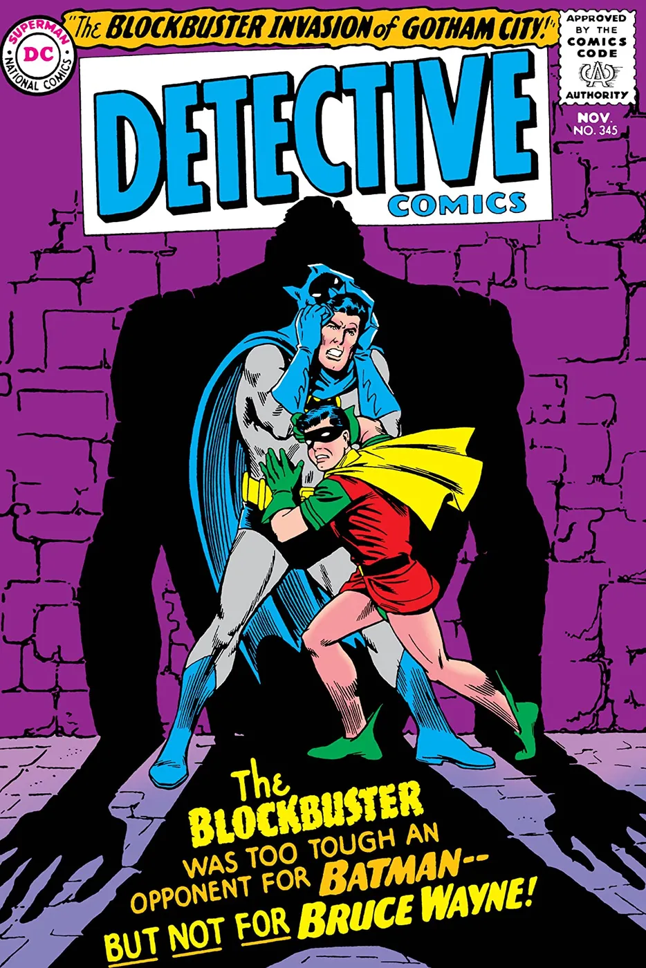Cover of Detective Comics #345