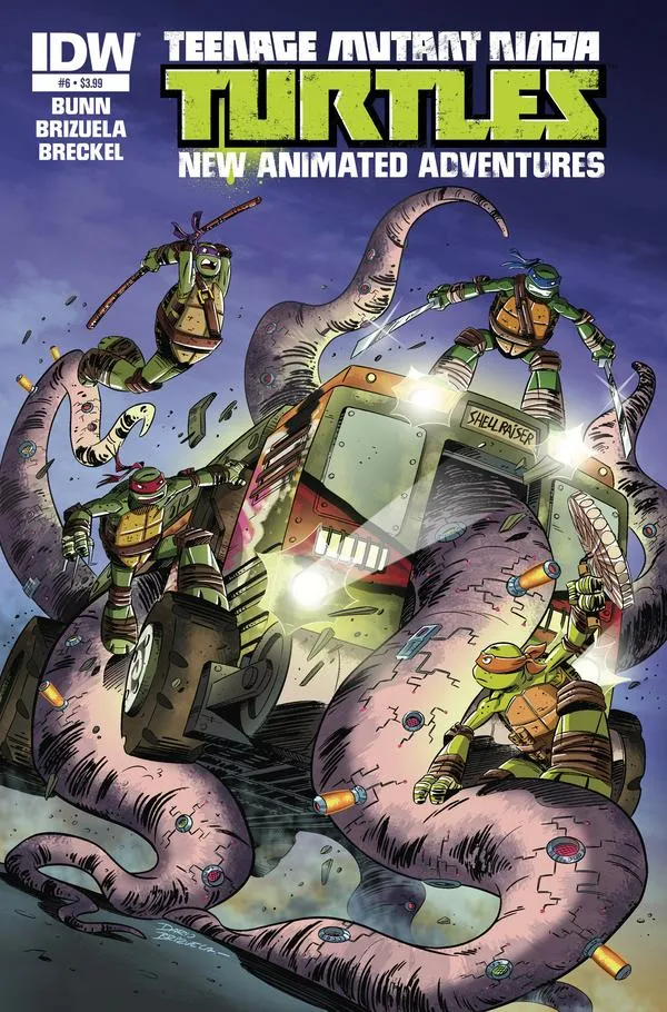Cover of Teenage Mutant Ninja Turtles New Animated Adventures #6