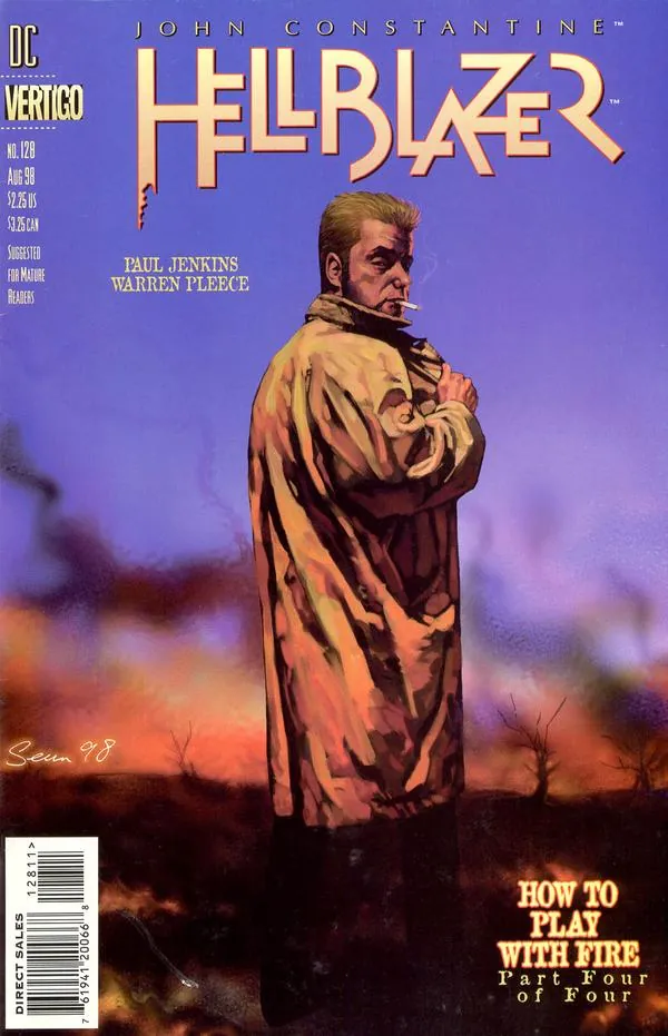 Cover of Hellblazer #128