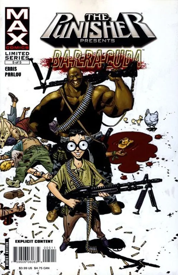 Cover of The Punisher Presents: Barracuda Max #5