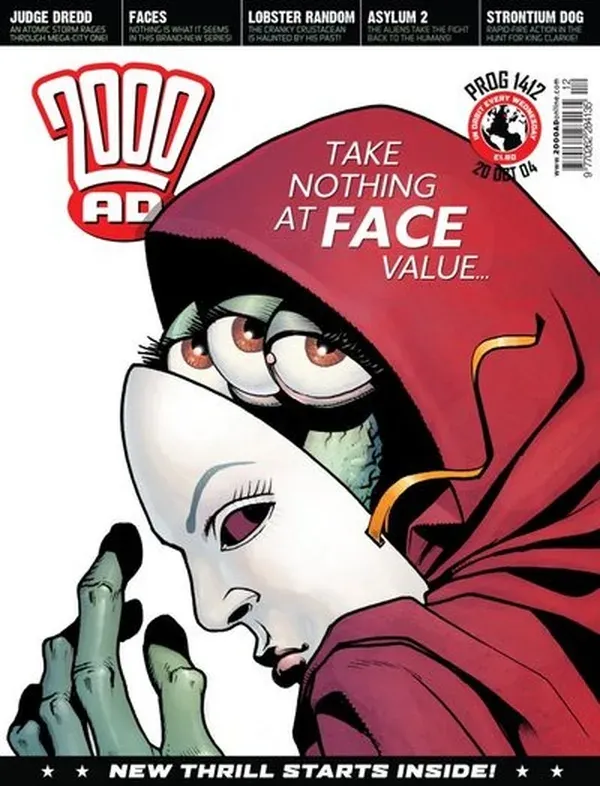 Cover of 2000 AD #1412