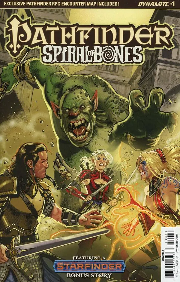Cover of Pathfinder: Spiral of Bones #1