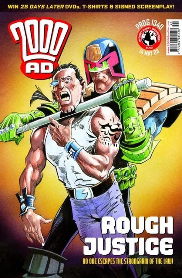 Cover of 2000 AD #1340