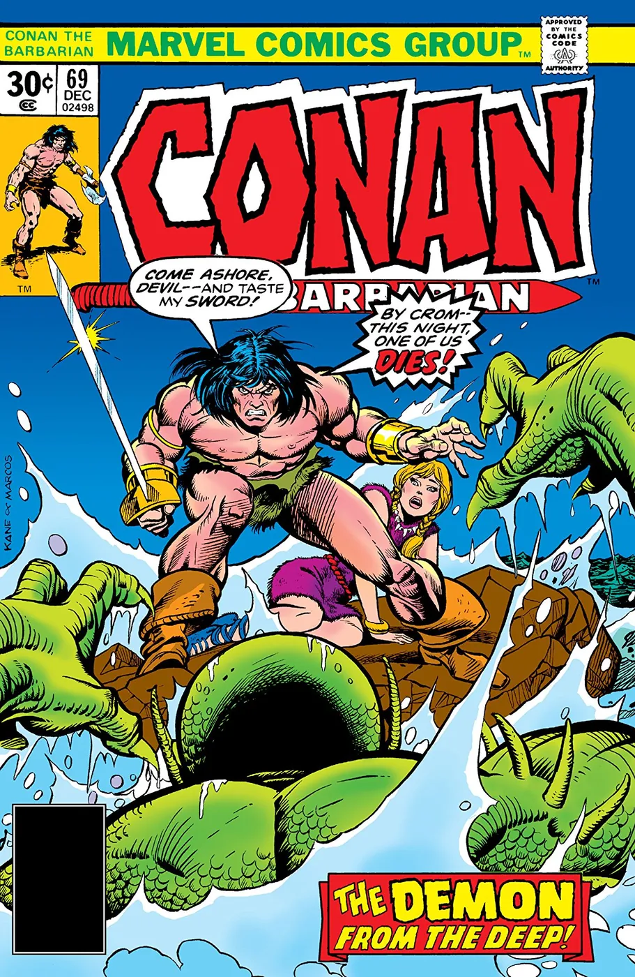 Cover of Conan the Barbarian #69