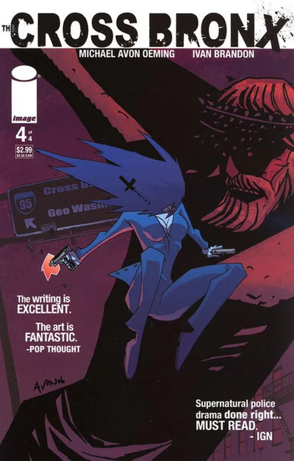 Cover of The Cross Bronx #4