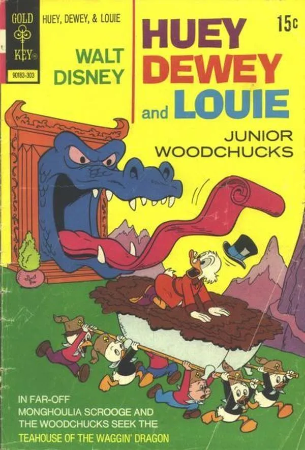 Cover of Walt Disney Huey, Dewey and Louie Junior Woodchucks #19