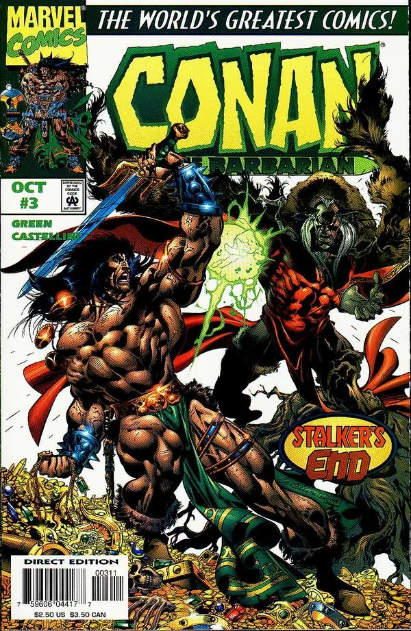 Cover of Conan the Barbarian #3