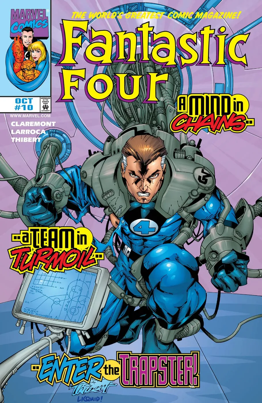 Cover of Fantastic Four #10