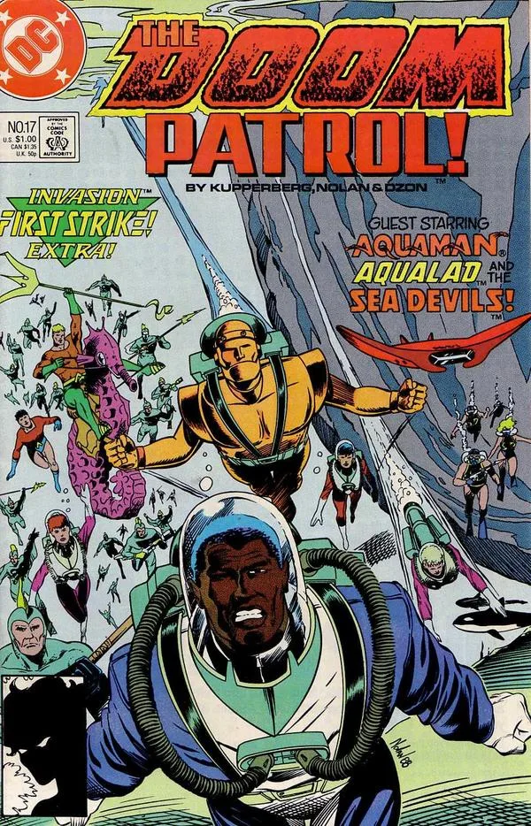 Cover of Doom Patrol #17